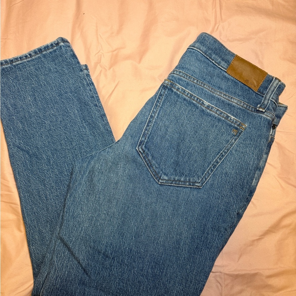 Madewell low-rise perfect vintage.